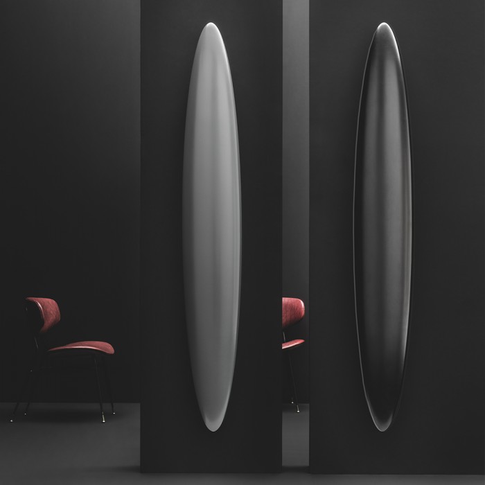 blade radiator placed in horizontal