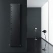 flat radiator in black version